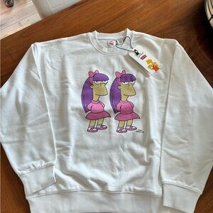 Levi’s Simpson’s Sherri and Terri twins NWT sweatshirt.